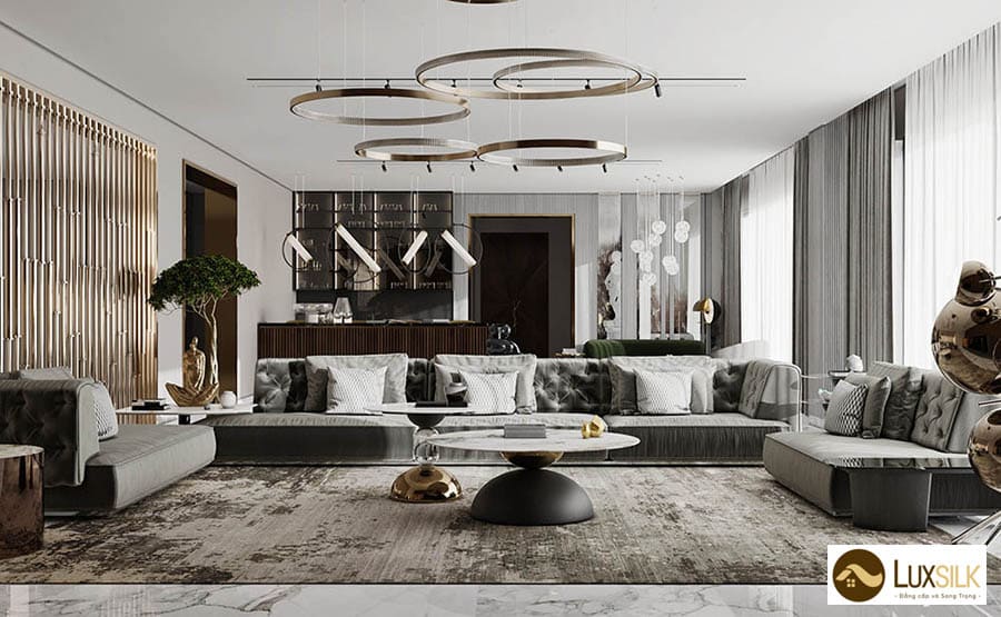 thiết kế nội thất chung cư cao cấp luxury